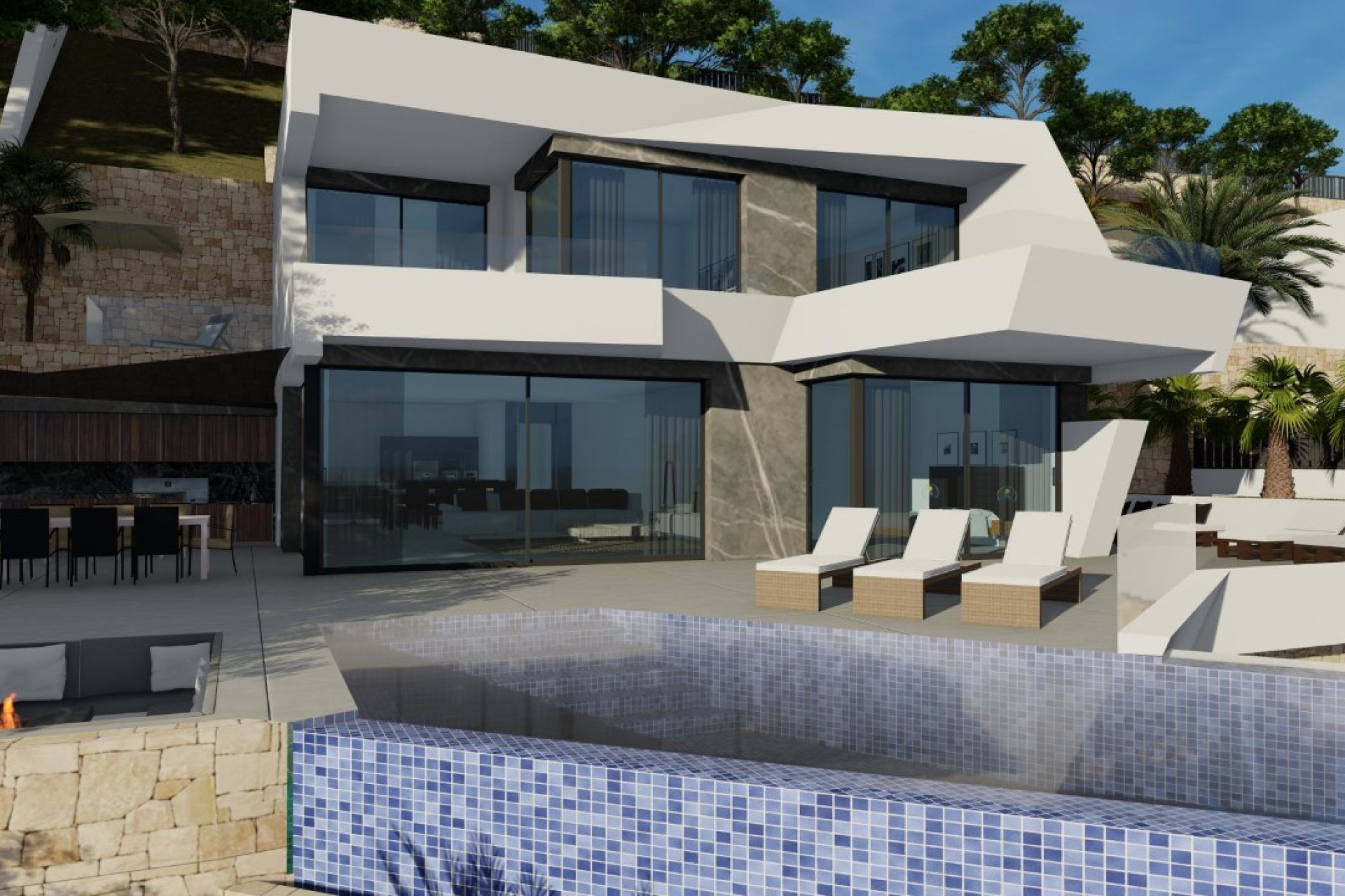 Nieuwbouw woningen - 3. Vrijstaande villa - Calpe - PLAYA COSTA