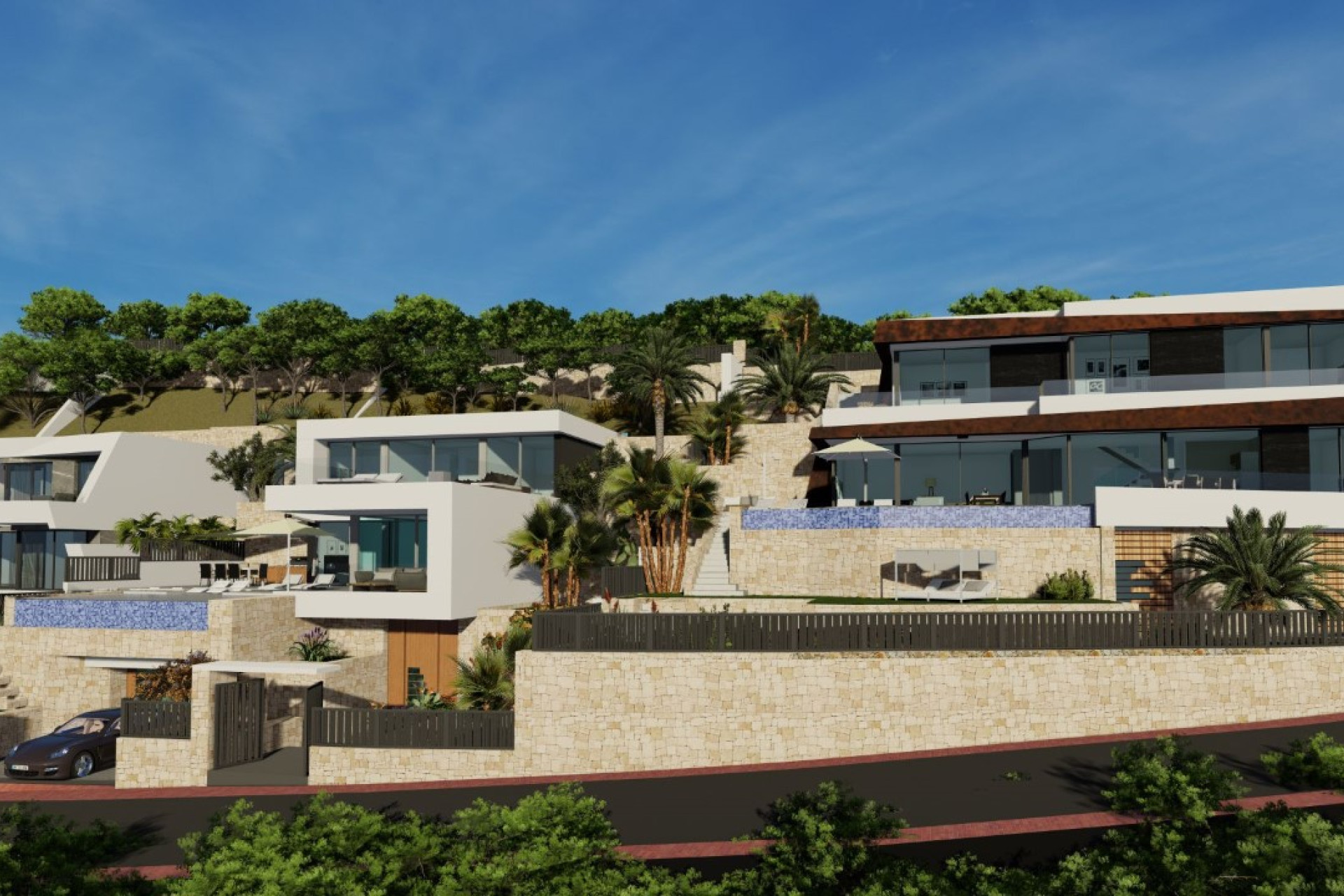 Nieuwbouw woningen - 3. Vrijstaande villa - Calpe - PLAYA COSTA