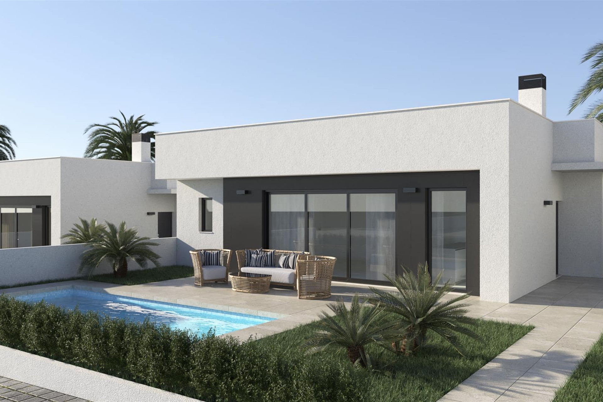 Nieuwbouw woningen - 3. Vrijstaande villa - Condado de Alhama - Costa Calida