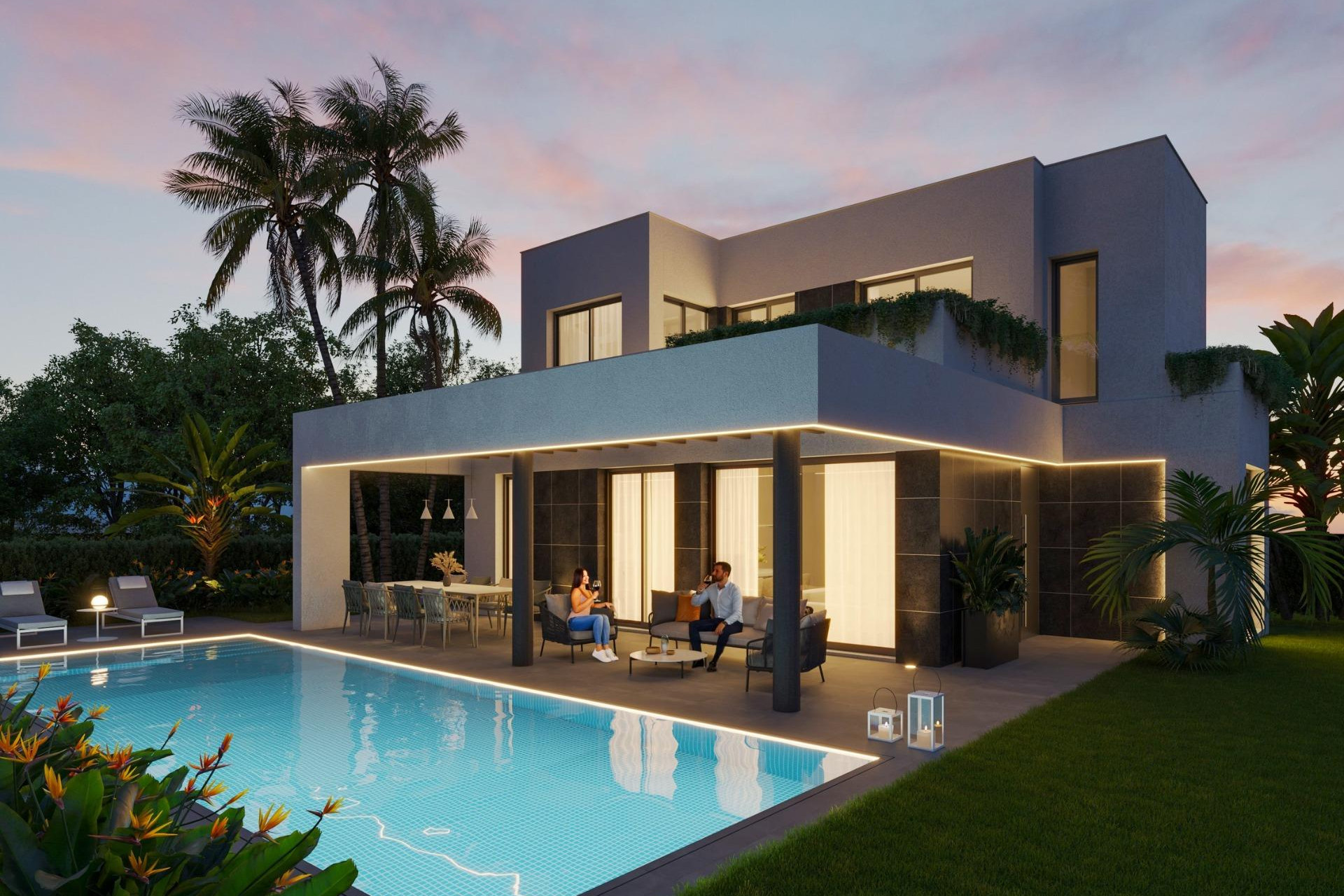 Nieuwbouw woningen - 3. Vrijstaande villa - Finestrat - Costa Blanca Noord