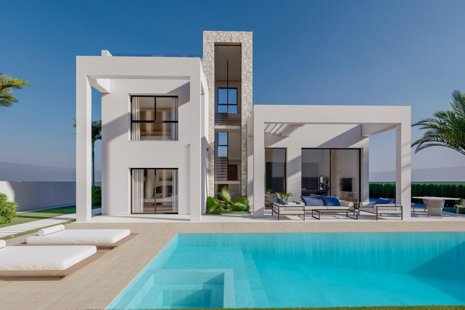 Nieuwbouw woningen - 3. Vrijstaande villa - Finestrat - Costa Blanca Noord