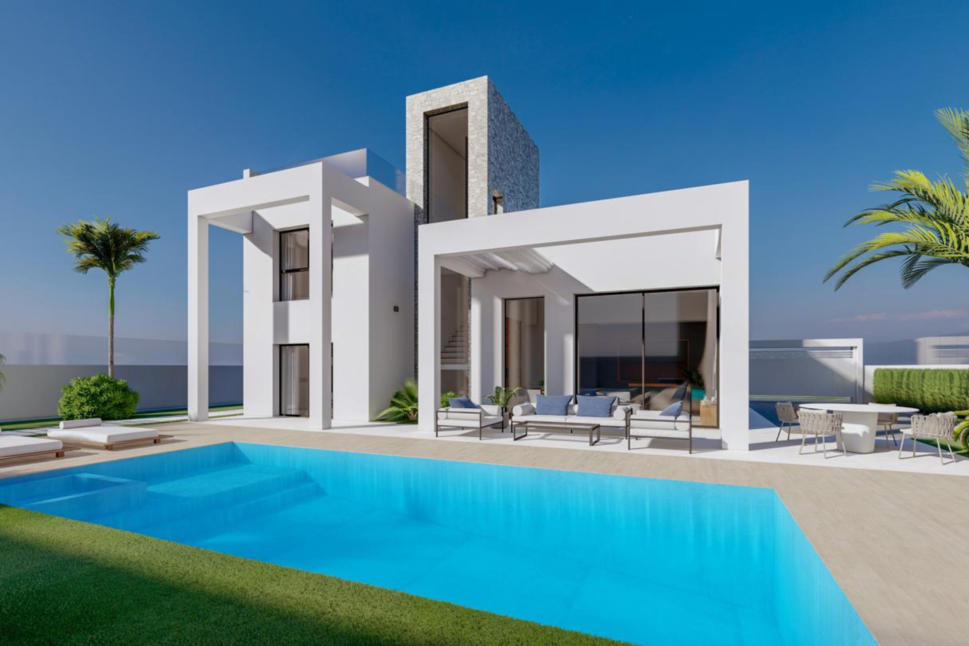 Nieuwbouw woningen - 3. Vrijstaande villa - Finestrat - Costa Blanca Noord