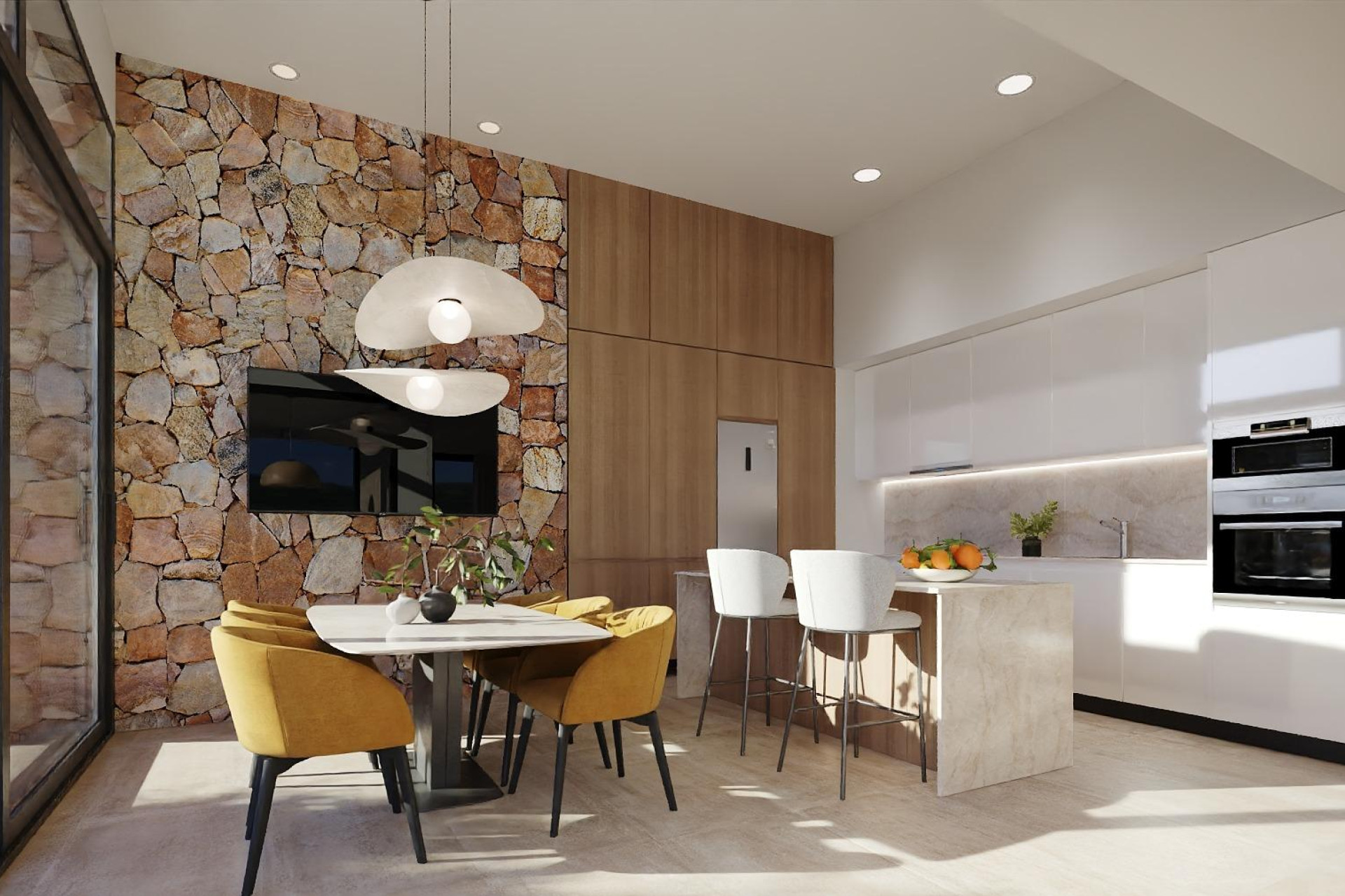 Nieuwbouw woningen - 3. Vrijstaande villa - Fuente Alamo de Murcia - Costa Calida