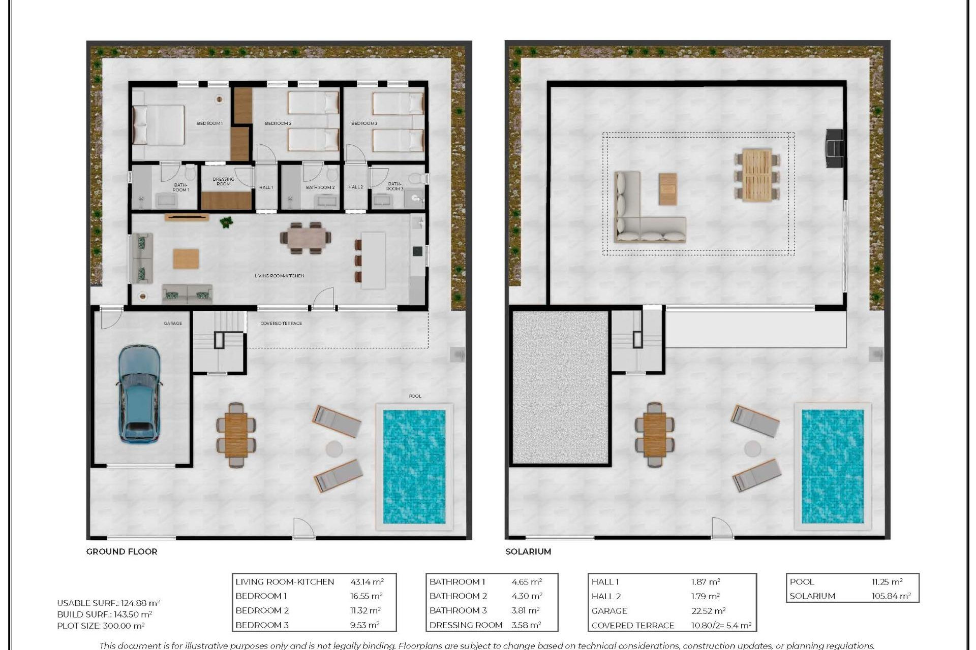 Nieuwbouw woningen - 3. Vrijstaande villa - Fuente Alamo de Murcia - Costa Calida