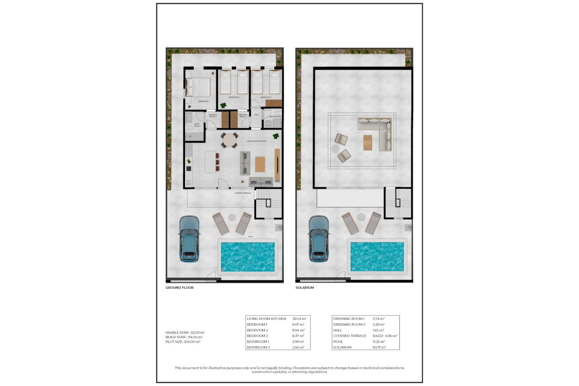 Nieuwbouw woningen - 3. Vrijstaande villa - Fuente Alamo de Murcia - Costa Calida