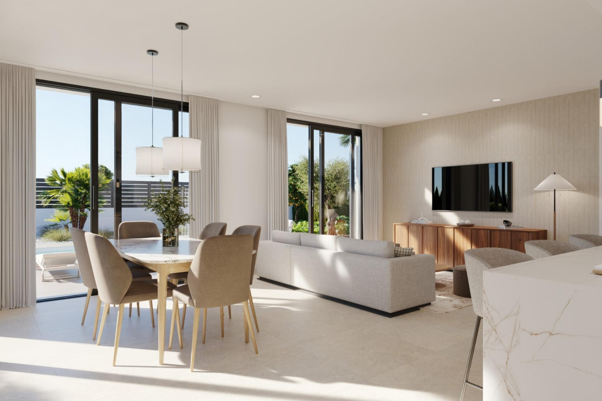 Nieuwbouw woningen - 3. Vrijstaande villa - Fuente Alamo de Murcia - Costa Calida