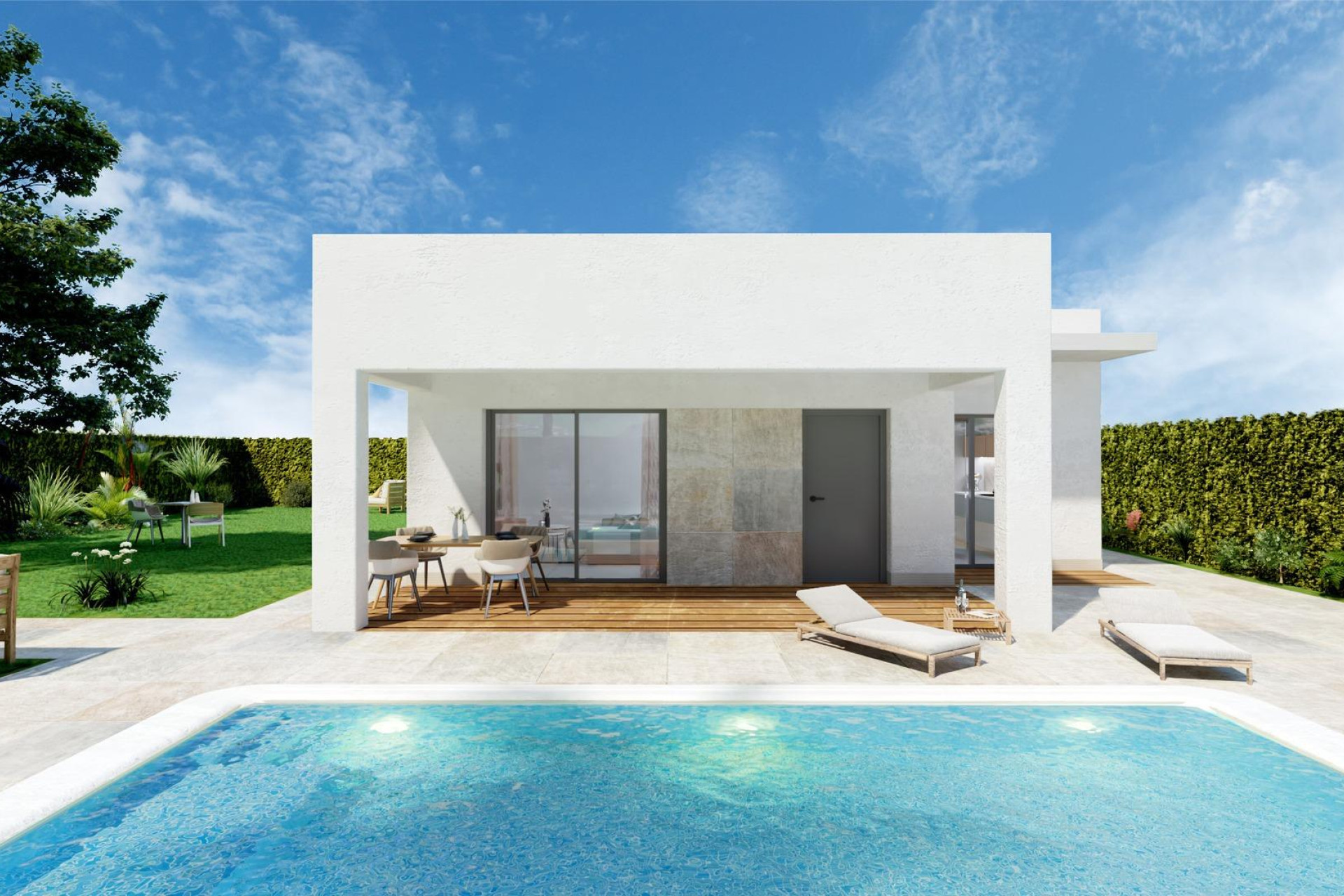 Nieuwbouw woningen - 3. Vrijstaande villa - Hondón de las Nieves - Costa Blanca Noord