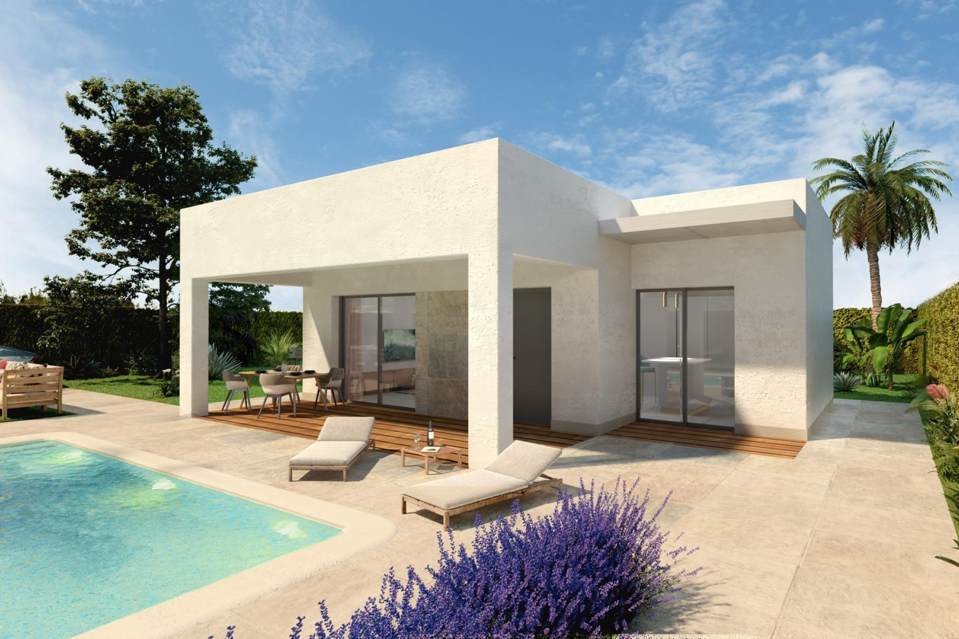 Nieuwbouw woningen - 3. Vrijstaande villa - Hondón de las Nieves - Costa Blanca Noord