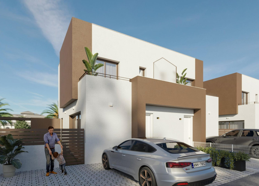 Nieuwbouw woningen - 3. Vrijstaande villa - La Marina - Costa Blanca Zuid