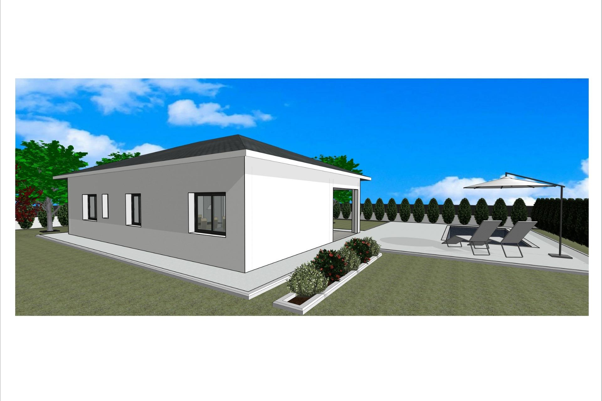 Nieuwbouw woningen - 3. Vrijstaande villa - La Romana - Costa Blanca Noord