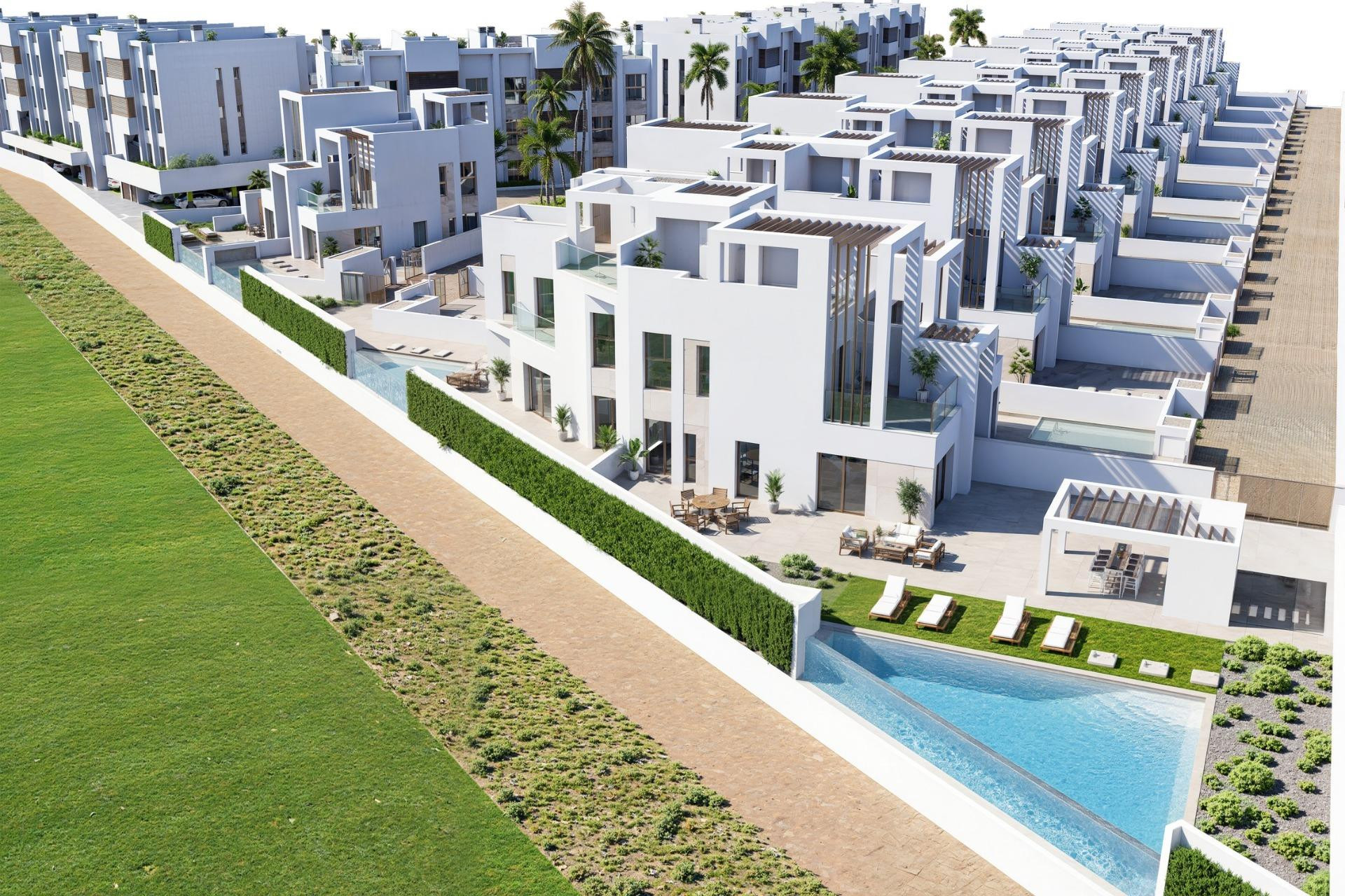 Nieuwbouw woningen - 3. Vrijstaande villa - Los Alcazares - Costa Calida