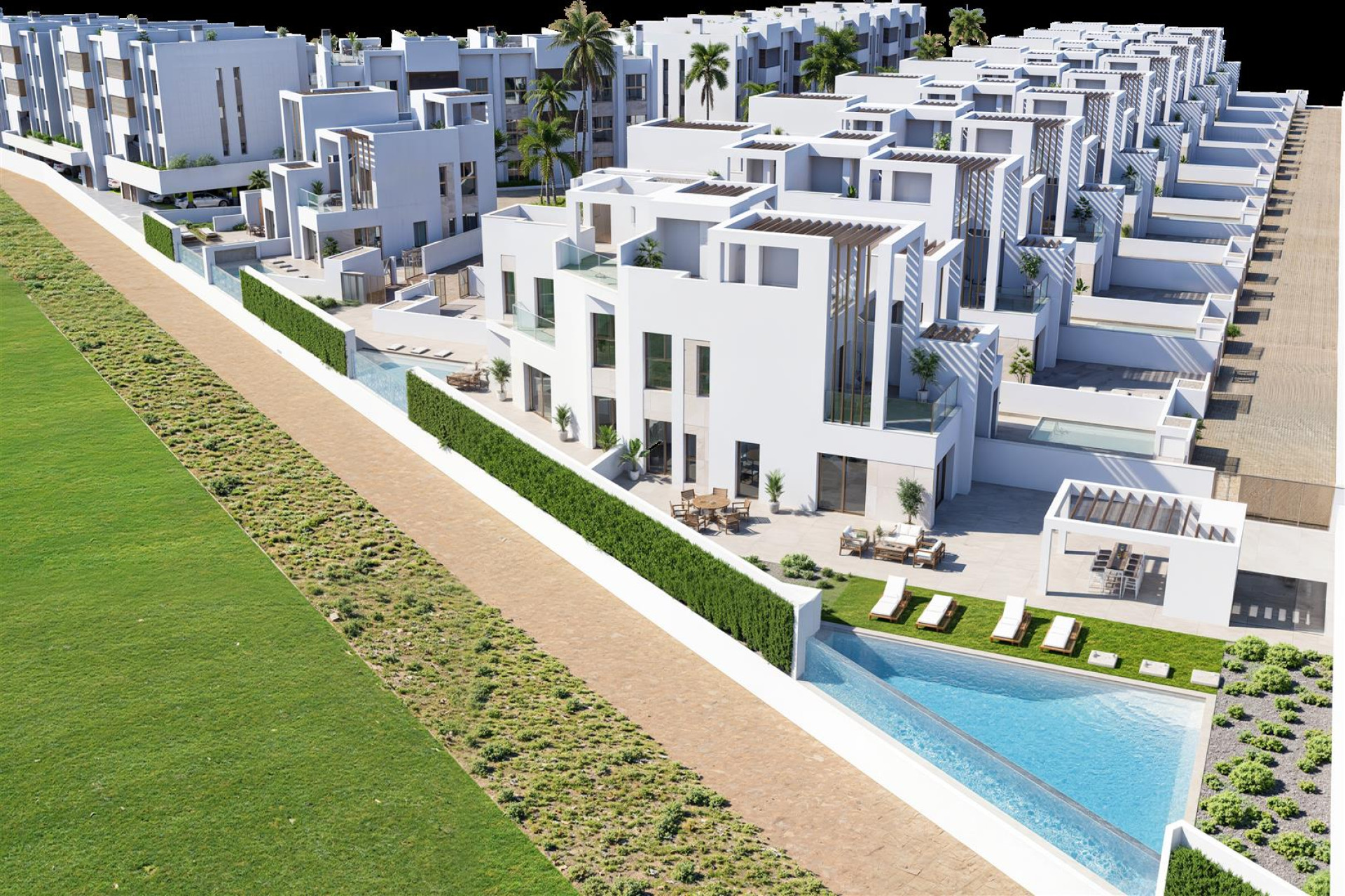 Nieuwbouw woningen - 3. Vrijstaande villa - Los Alcazares - Costa Calida