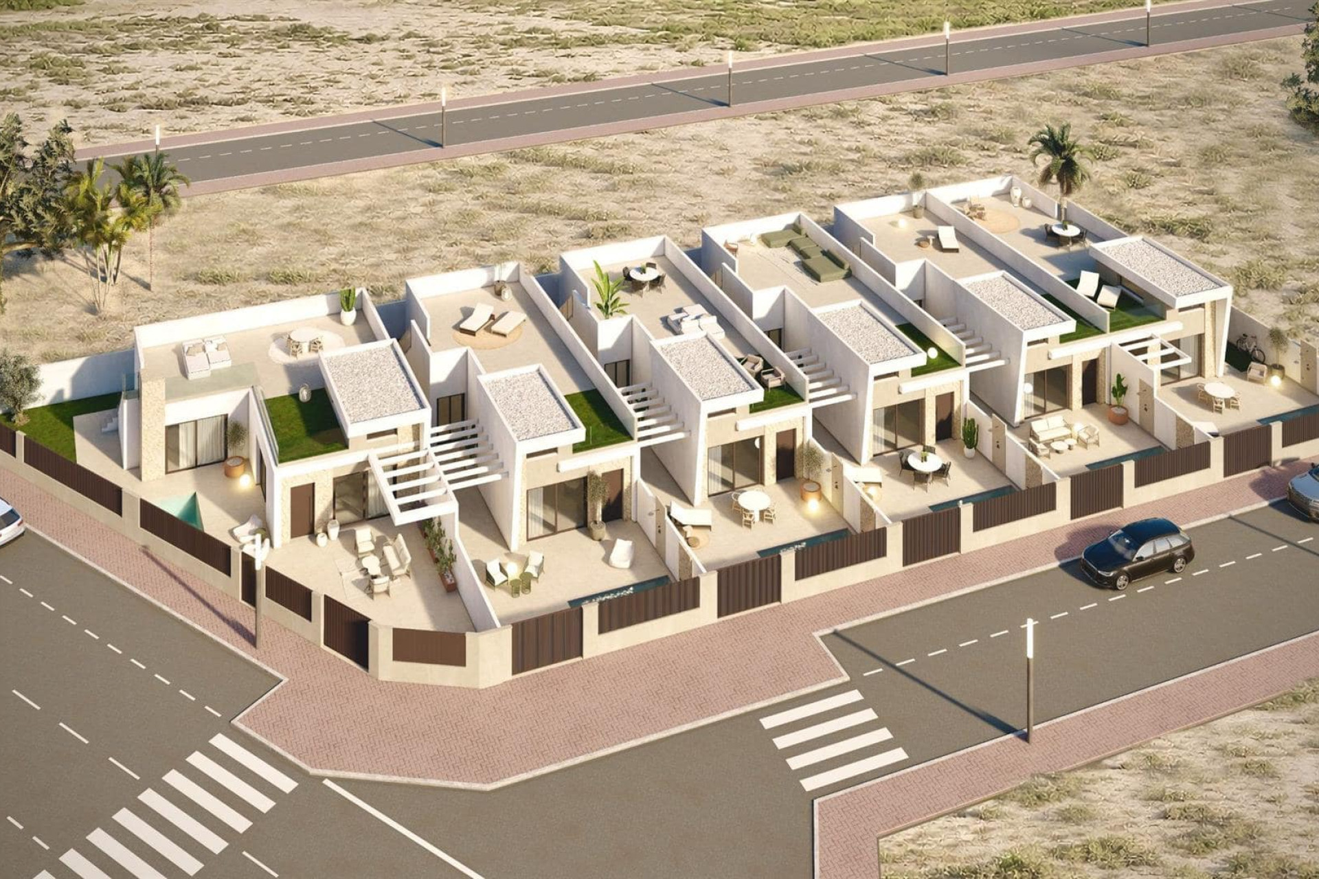 Nieuwbouw woningen - 3. Vrijstaande villa - Los Alcazares - Costa Calida