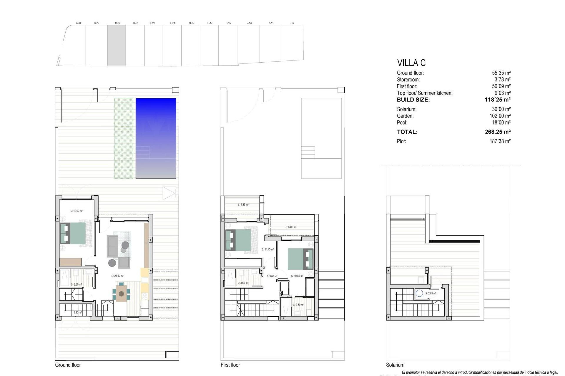 Nieuwbouw woningen - 3. Vrijstaande villa - Los Alcazares - Costa Calida