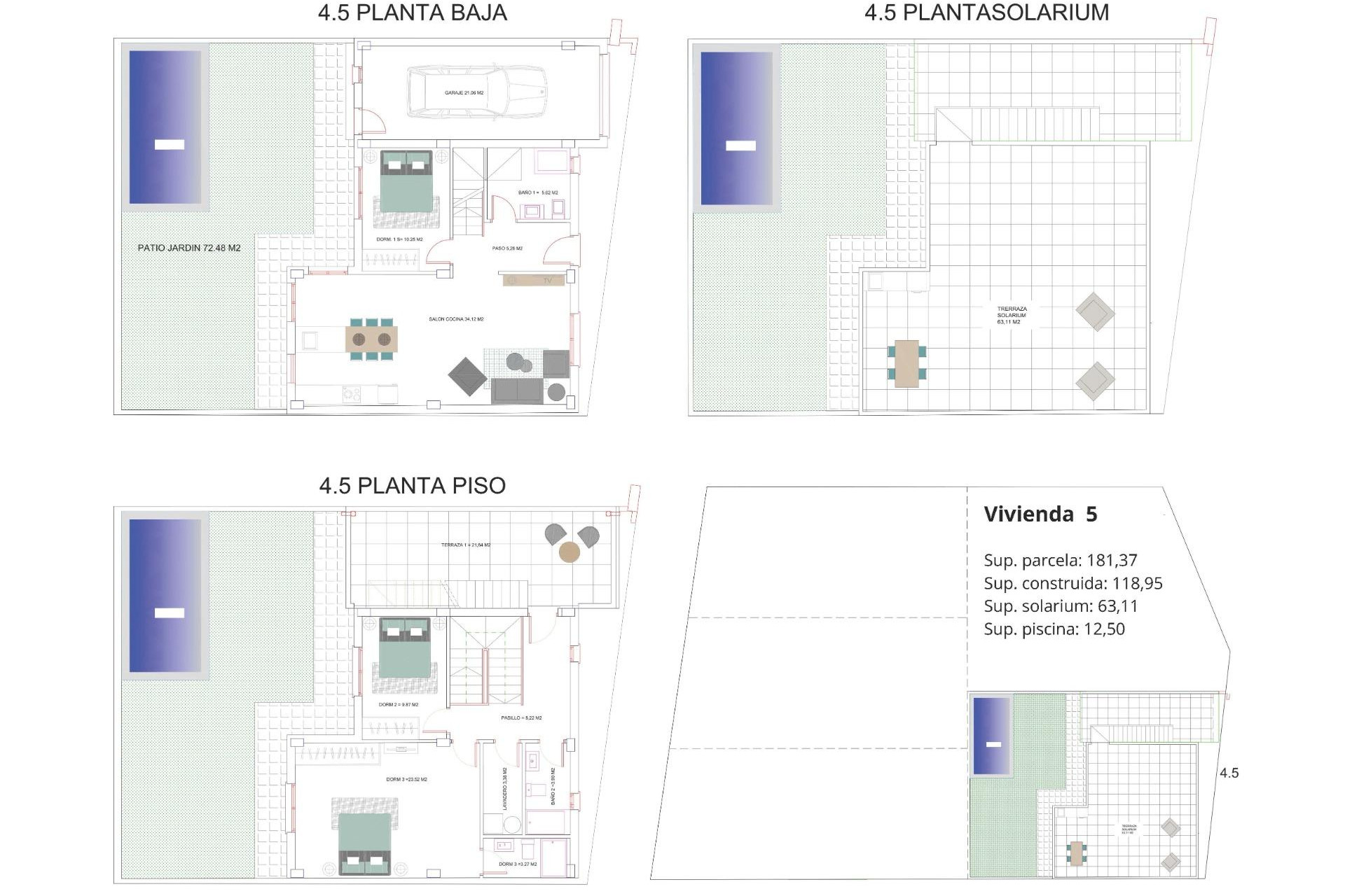 Nieuwbouw woningen - 3. Vrijstaande villa - Los Belones - Costa Calida
