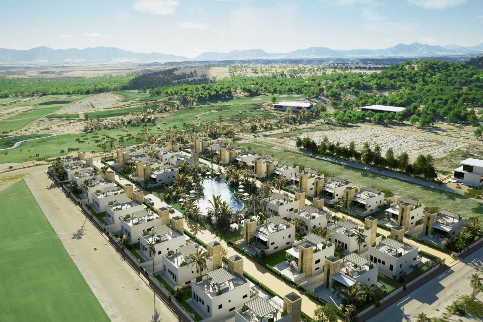 Nieuwbouw woningen - 3. Vrijstaande villa - Mazarrón - Camposol Golf