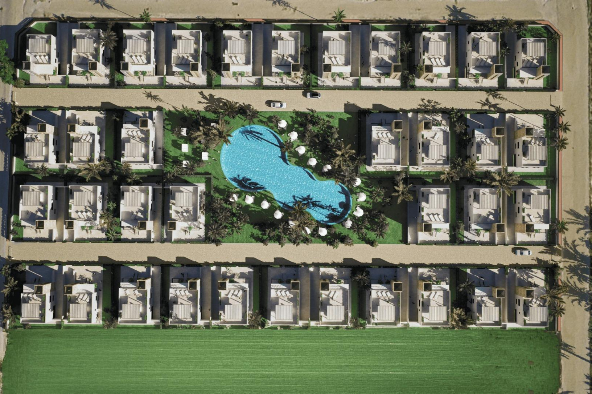 Nieuwbouw woningen - 3. Vrijstaande villa - Mazarrón - Camposol Golf