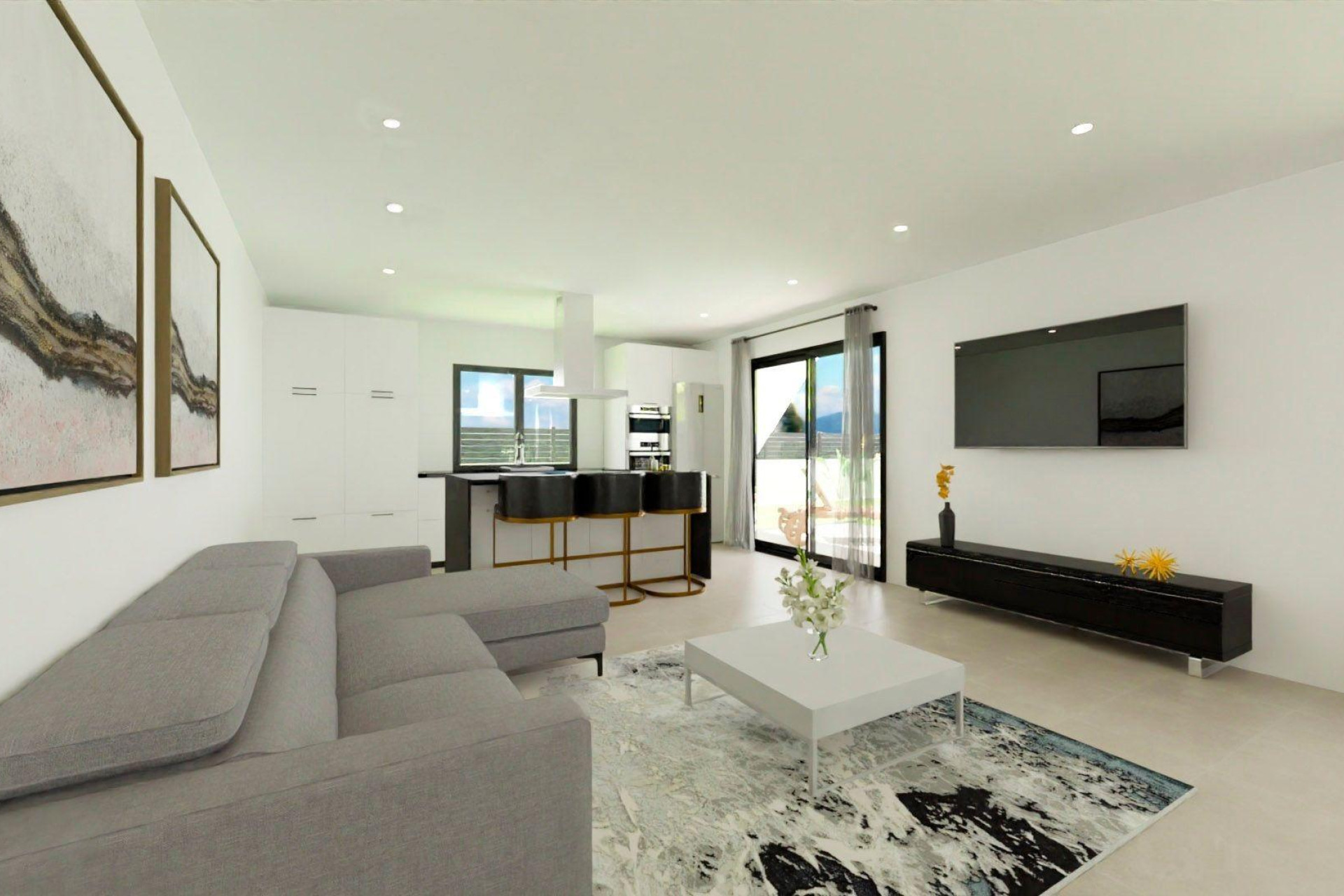 Nieuwbouw woningen - 3. Vrijstaande villa - Monforte del Cid - Costa Blanca Noord