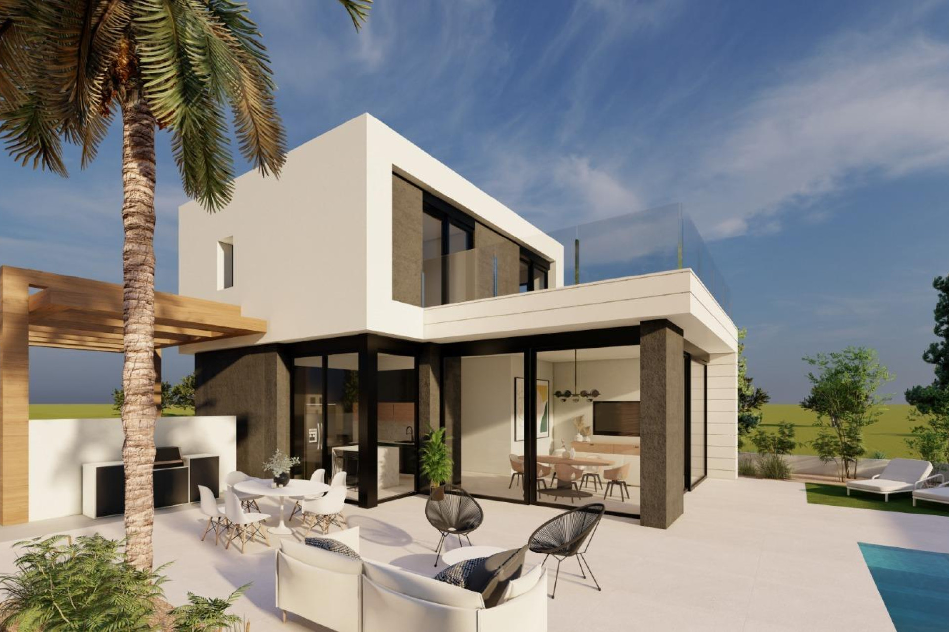 Nieuwbouw woningen - 3. Vrijstaande villa - Pilar de la Horadada - Costa Blanca Zuid