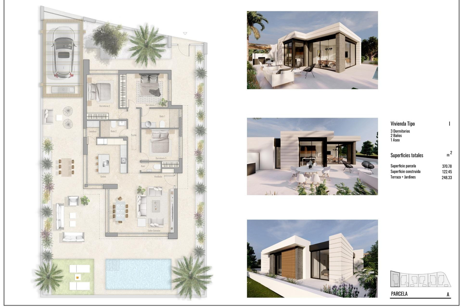 Nieuwbouw woningen - 3. Vrijstaande villa - Pilar de la Horadada - Costa Blanca Zuid