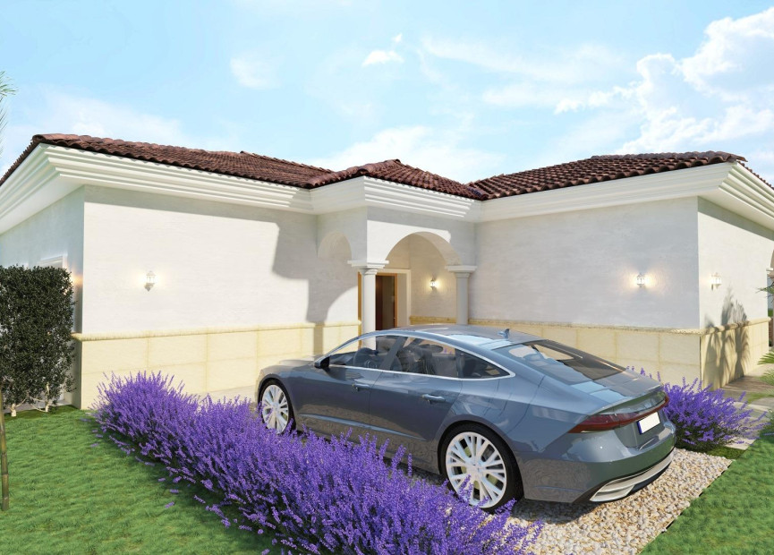 Nieuwbouw woningen - 3. Vrijstaande villa - Pinoso - Costa Blanca Noord