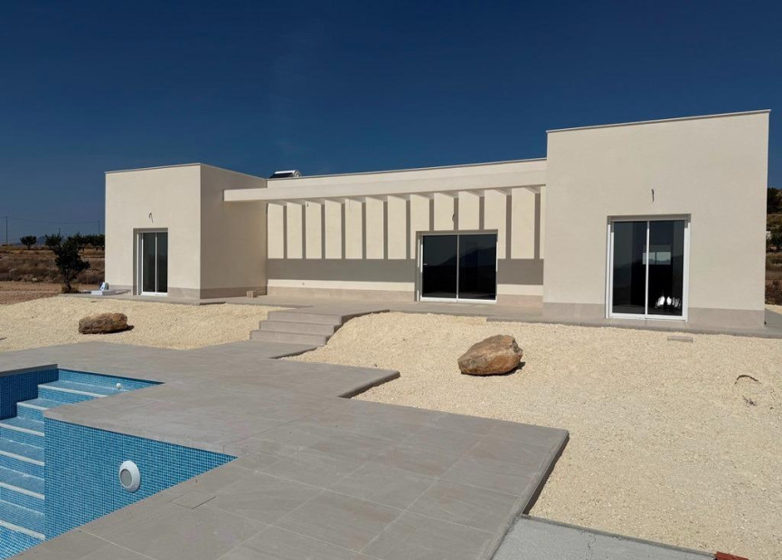 Nieuwbouw woningen - 3. Vrijstaande villa - Pinoso - Costa Blanca Noord