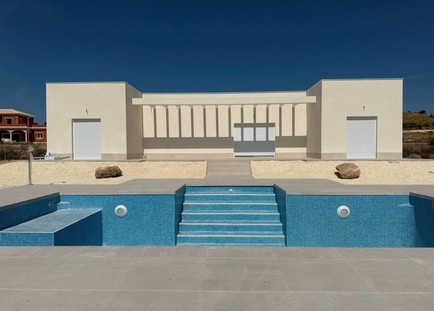 Nieuwbouw woningen - 3. Vrijstaande villa - Pinoso - Costa Blanca Noord