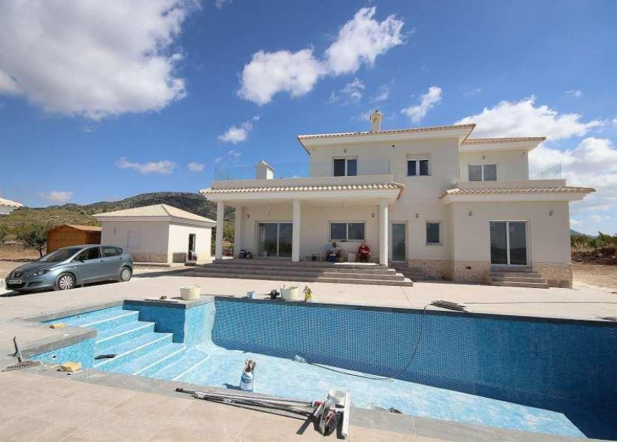 Nieuwbouw woningen - 3. Vrijstaande villa - Pinoso - Costa Blanca Noord