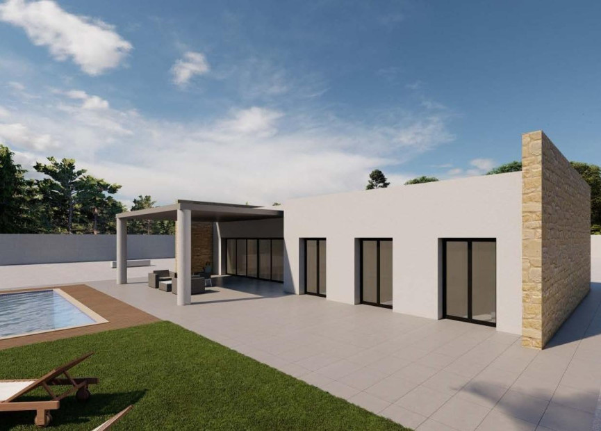 Nieuwbouw woningen - 3. Vrijstaande villa - Pinoso - Costa Blanca Noord
