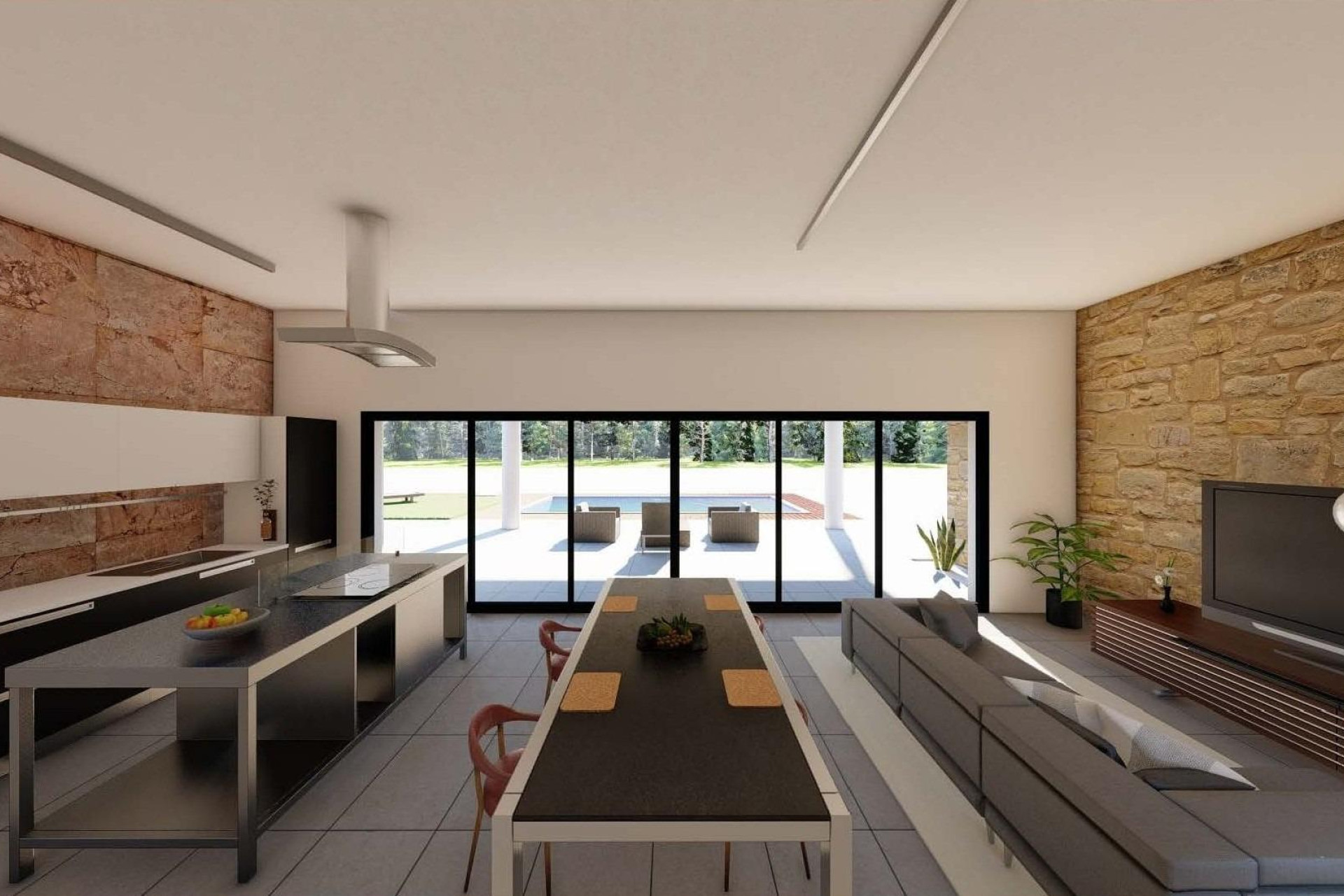 Nieuwbouw woningen - 3. Vrijstaande villa - Pinoso - Costa Blanca Noord