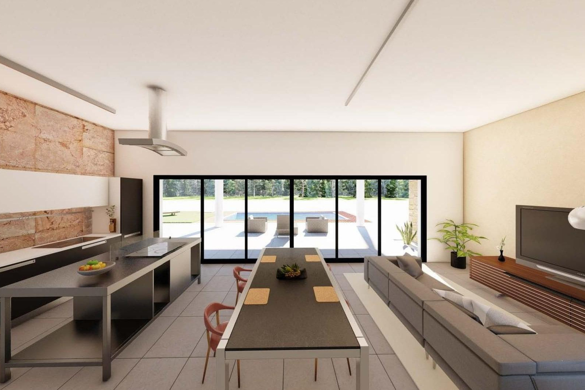 Nieuwbouw woningen - 3. Vrijstaande villa - Pinoso - Costa Blanca Noord