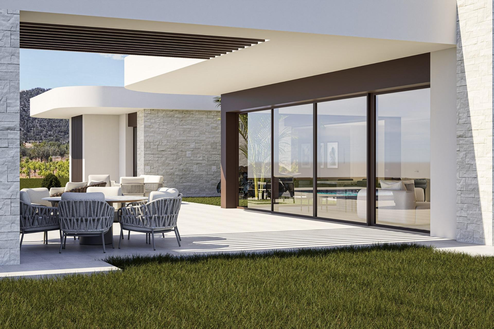 Nieuwbouw woningen - 3. Vrijstaande villa - Pinoso - Costa Blanca Noord