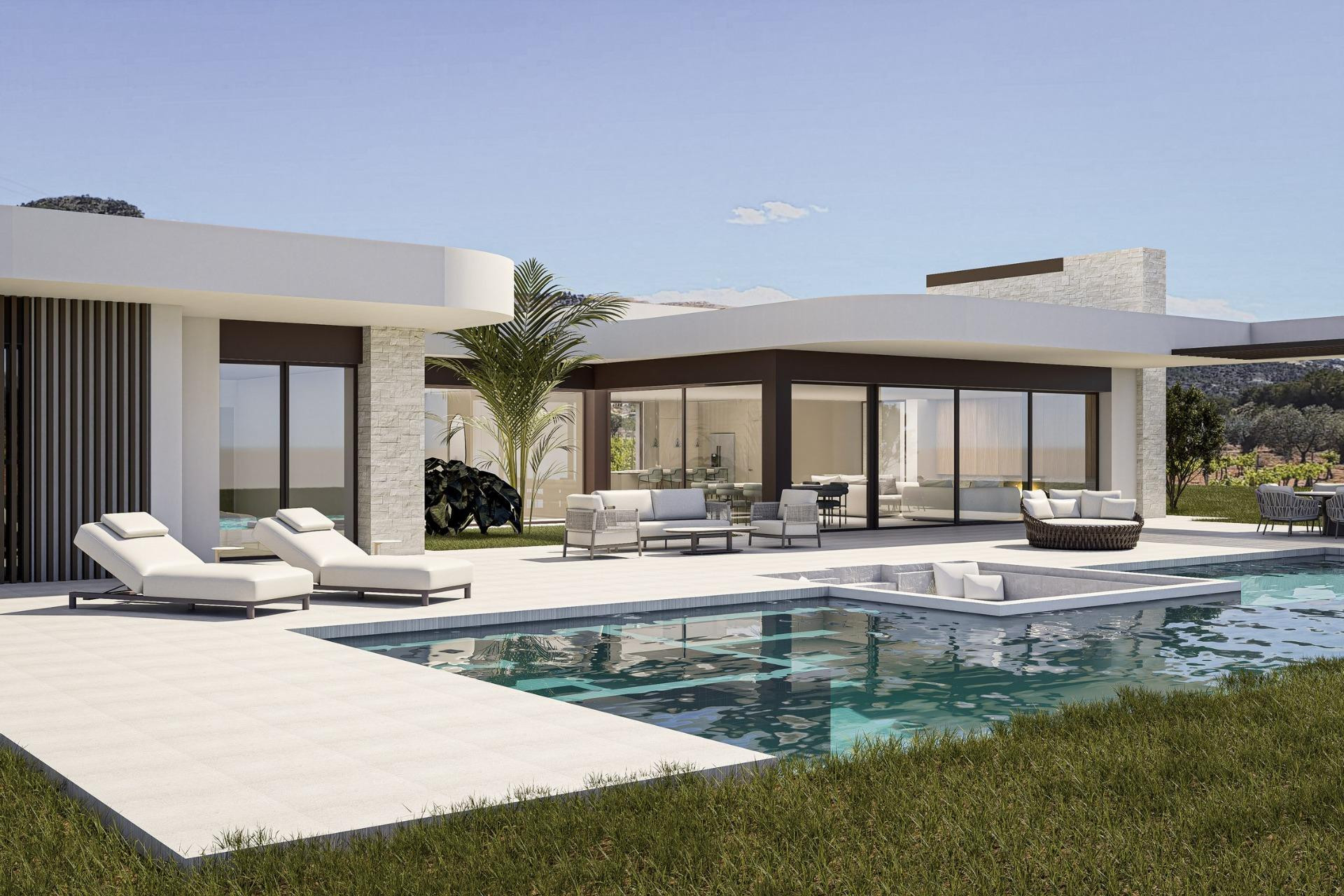 Nieuwbouw woningen - 3. Vrijstaande villa - Pinoso - Costa Blanca Noord