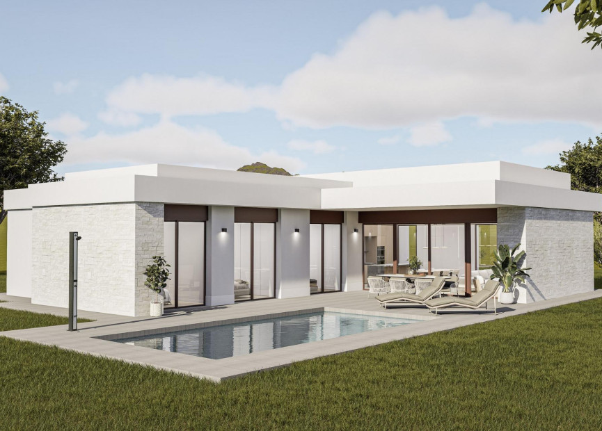 Nieuwbouw woningen - 3. Vrijstaande villa - Pinoso - Costa Blanca Noord