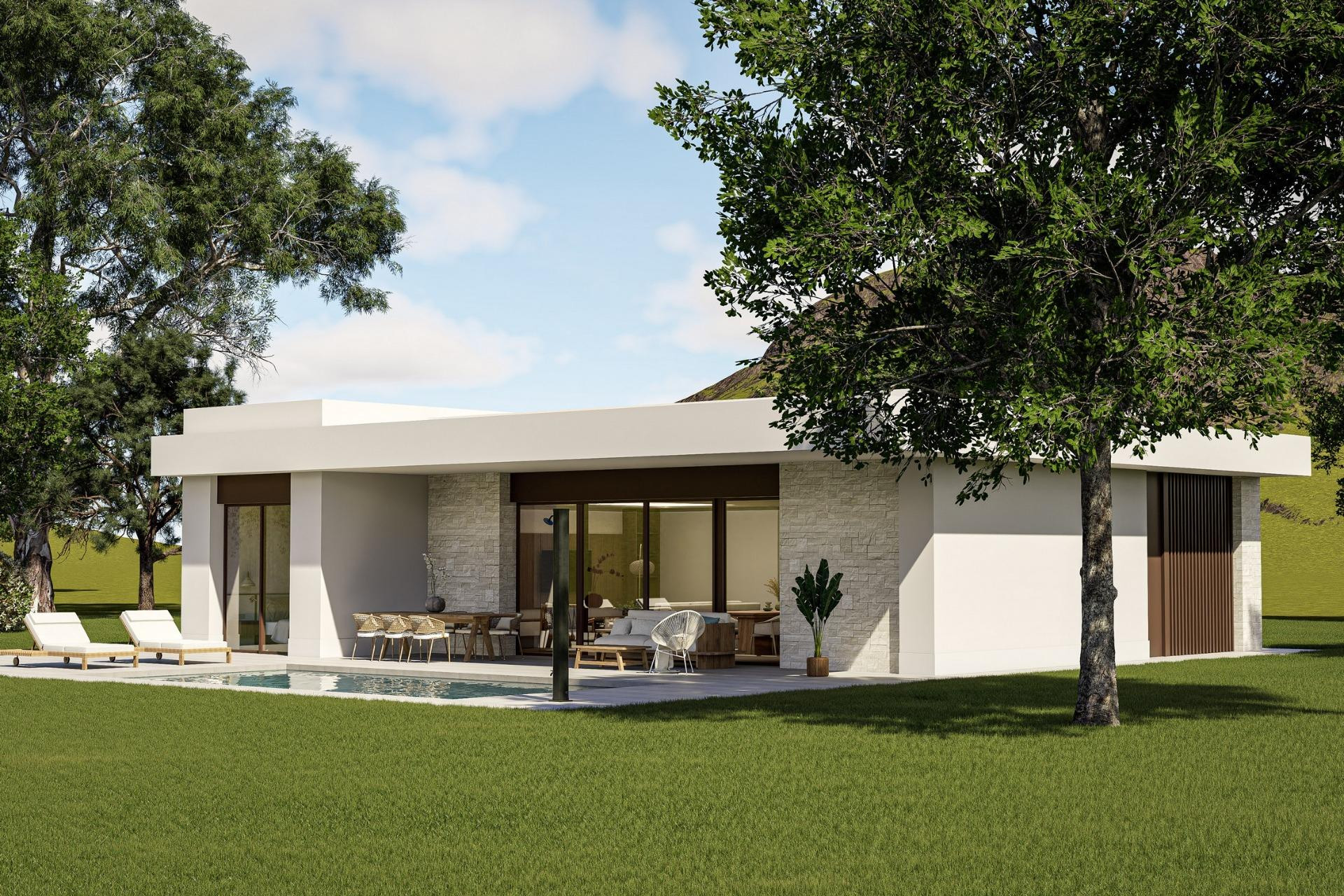 Nieuwbouw woningen - 3. Vrijstaande villa - Pinoso - Costa Blanca Noord