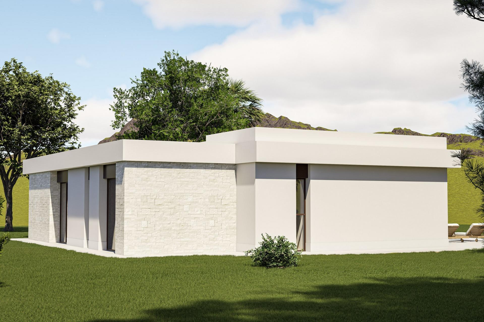 Nieuwbouw woningen - 3. Vrijstaande villa - Pinoso - Costa Blanca Noord