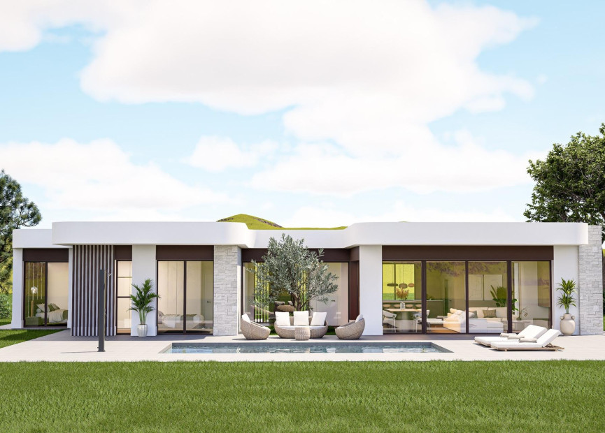 Nieuwbouw woningen - 3. Vrijstaande villa - Pinoso - Costa Blanca Noord