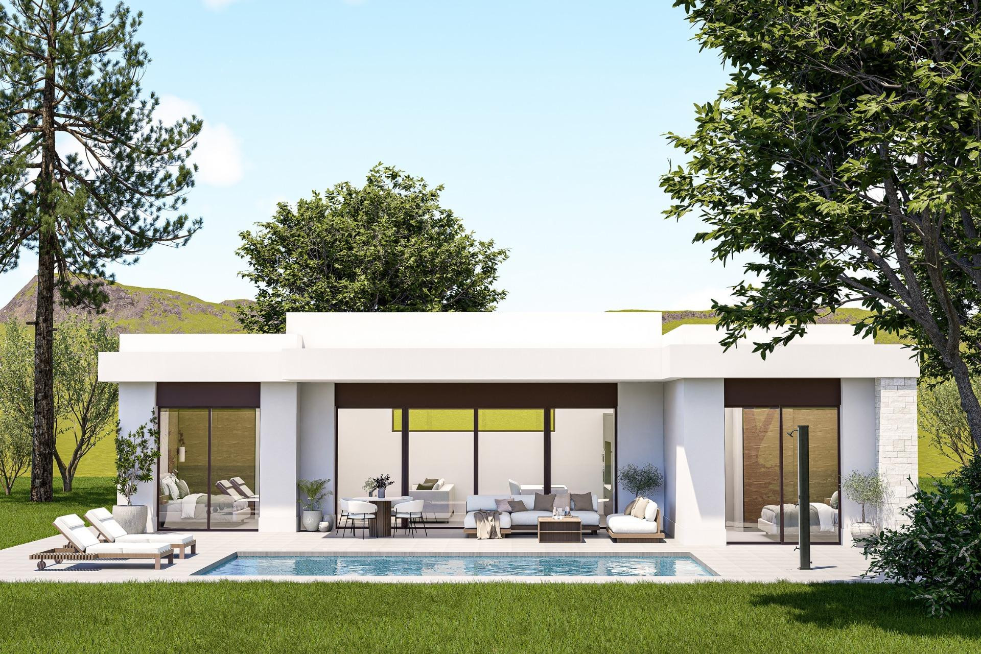 Nieuwbouw woningen - 3. Vrijstaande villa - Pinoso - Costa Blanca Noord
