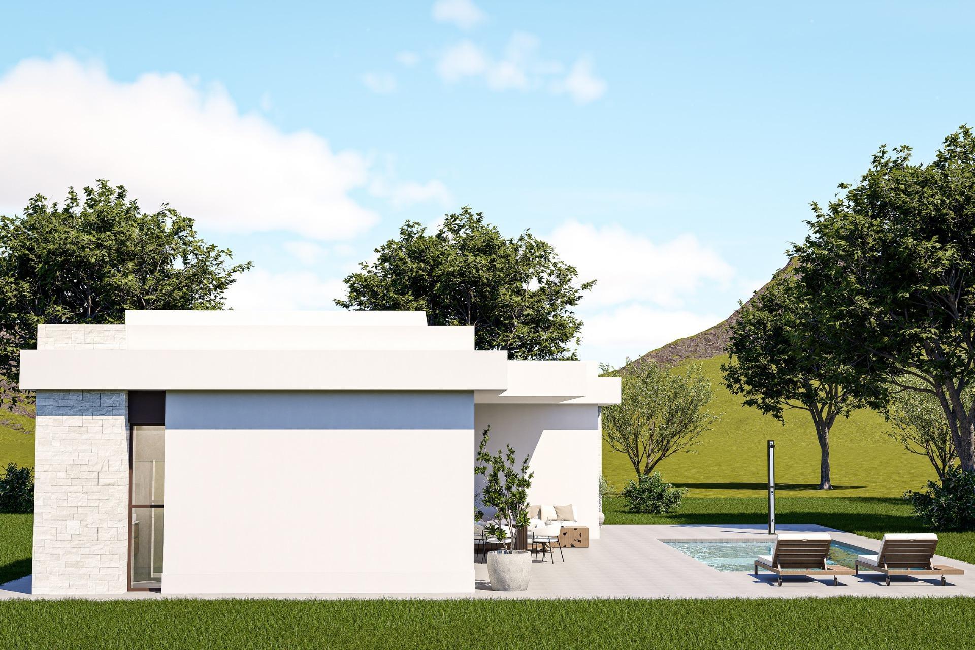 Nieuwbouw woningen - 3. Vrijstaande villa - Pinoso - Costa Blanca Noord