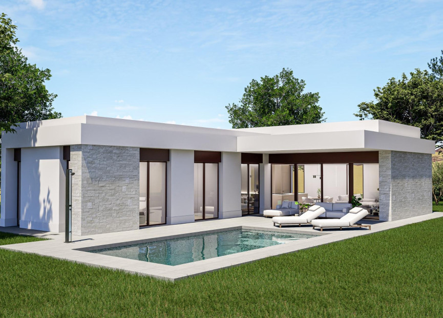 Nieuwbouw woningen - 3. Vrijstaande villa - Pinoso - Costa Blanca Noord