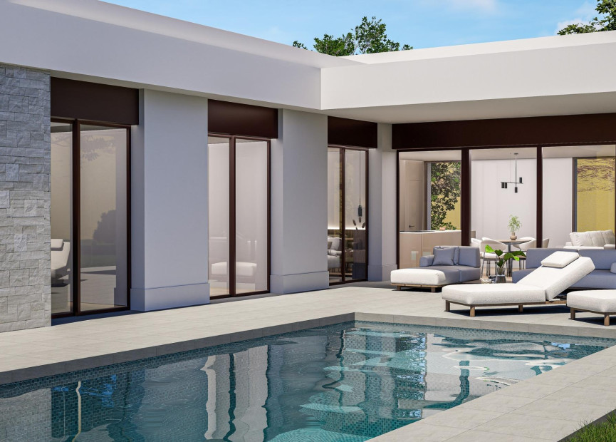 Nieuwbouw woningen - 3. Vrijstaande villa - Pinoso - Costa Blanca Noord