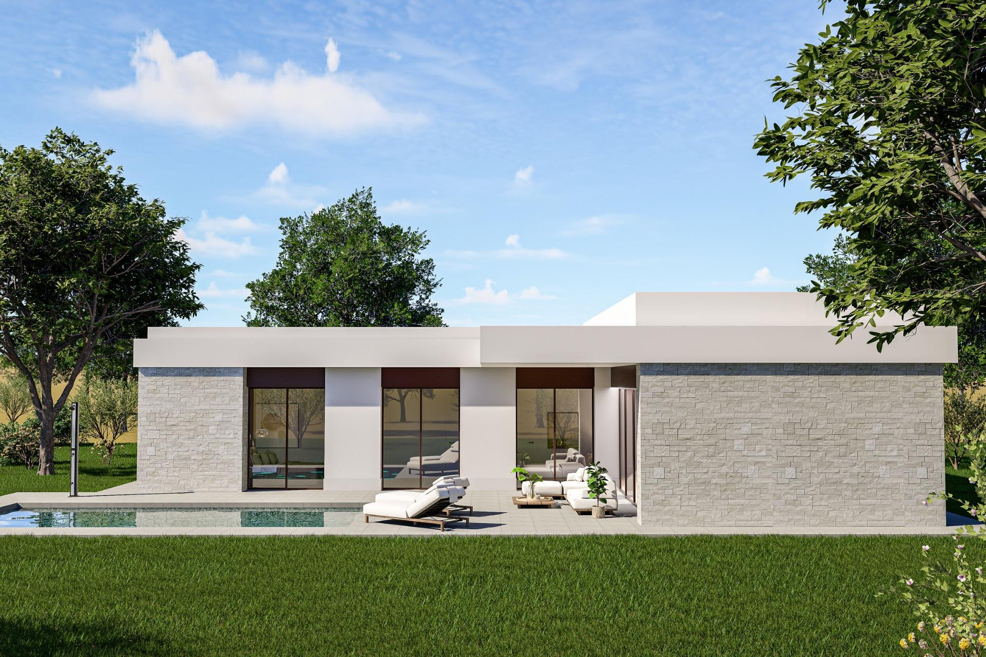 Nieuwbouw woningen - 3. Vrijstaande villa - Pinoso - Costa Blanca Noord