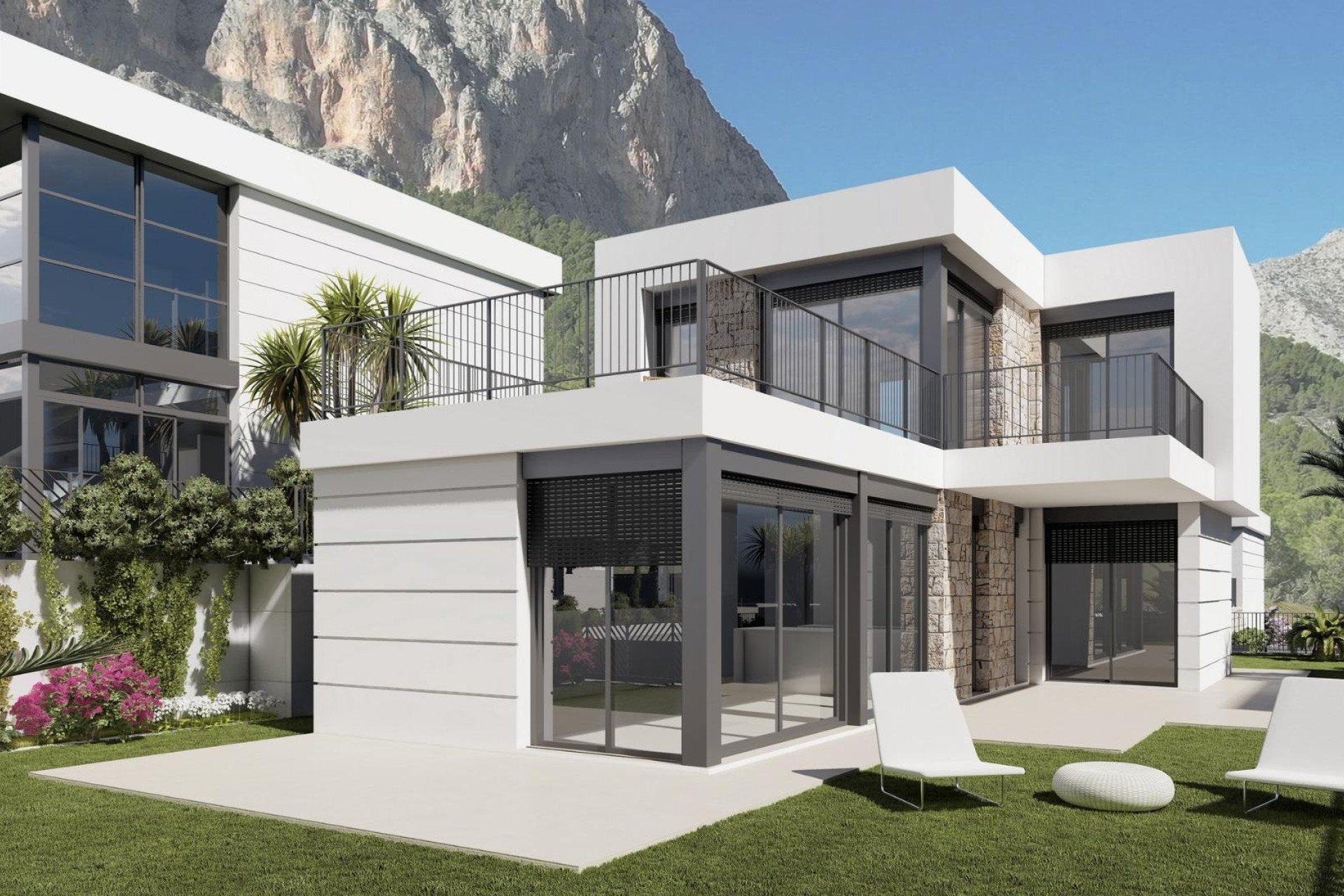 Nieuwbouw woningen - 3. Vrijstaande villa - Polop - Costa Blanca Noord