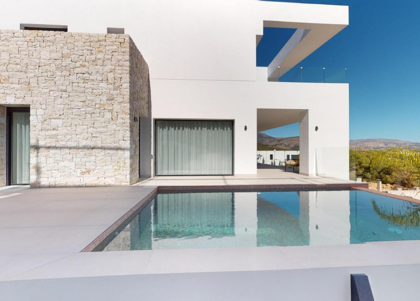 Nieuwbouw woningen - 3. Vrijstaande villa - Polop - Costa Blanca Noord