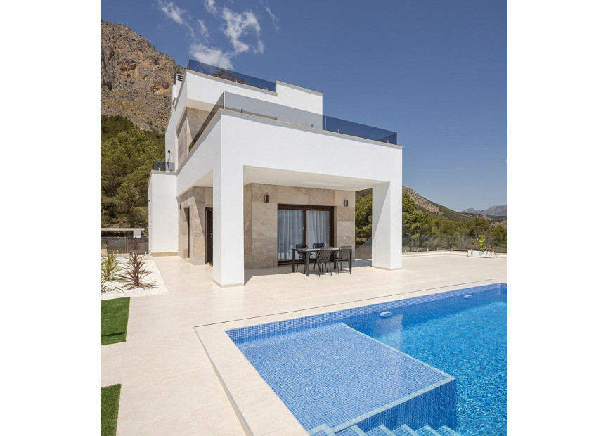 Nieuwbouw woningen - 3. Vrijstaande villa - Polop - Costa Blanca Noord