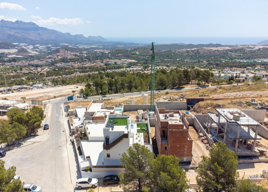 Nieuwbouw woningen - 3. Vrijstaande villa - Polop - Costa Blanca Noord