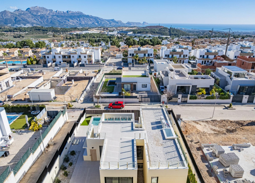 Nieuwbouw woningen - 3. Vrijstaande villa - Polop - Costa Blanca Noord
