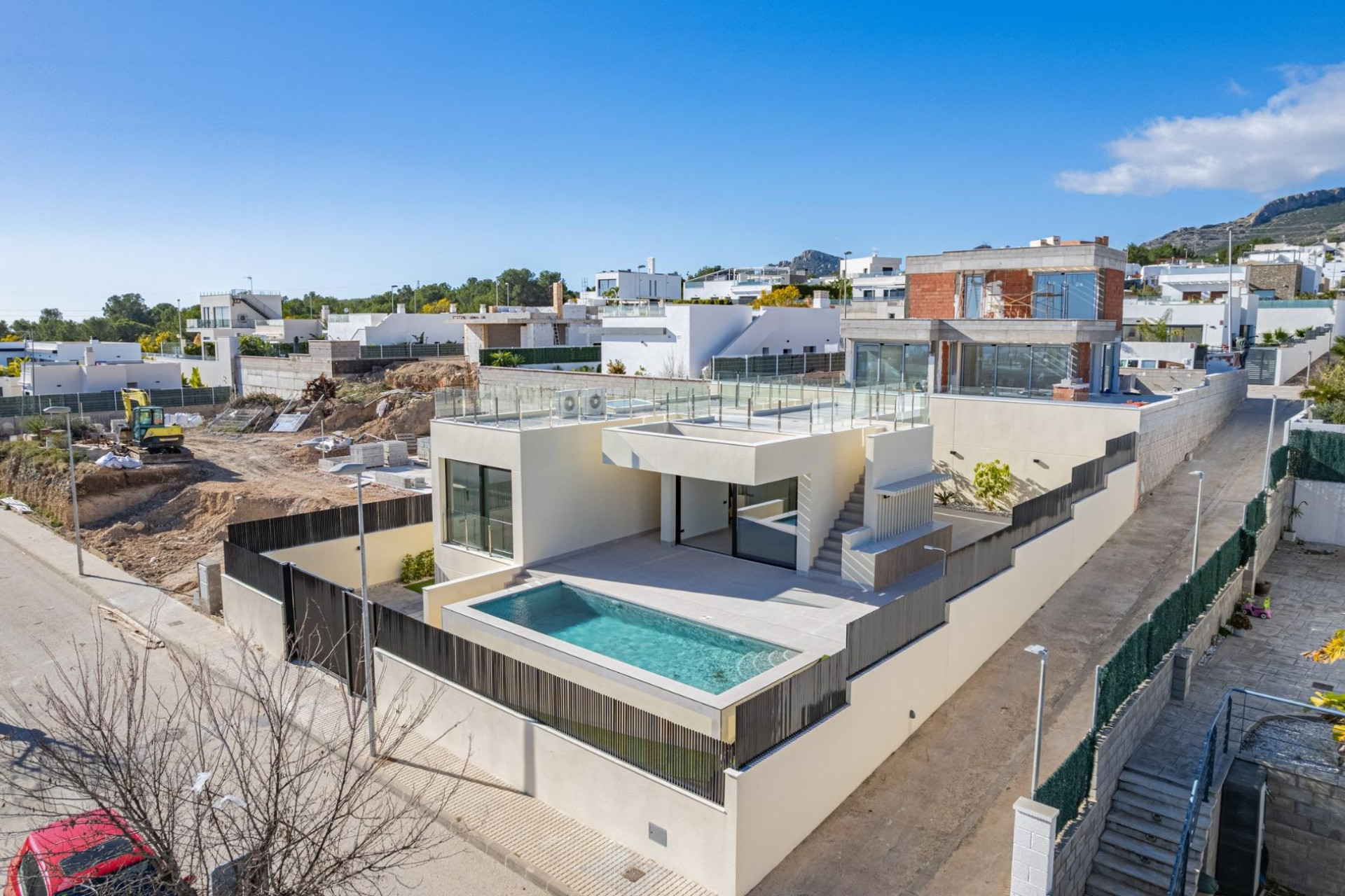 Nieuwbouw woningen - 3. Vrijstaande villa - Polop - Costa Blanca Noord