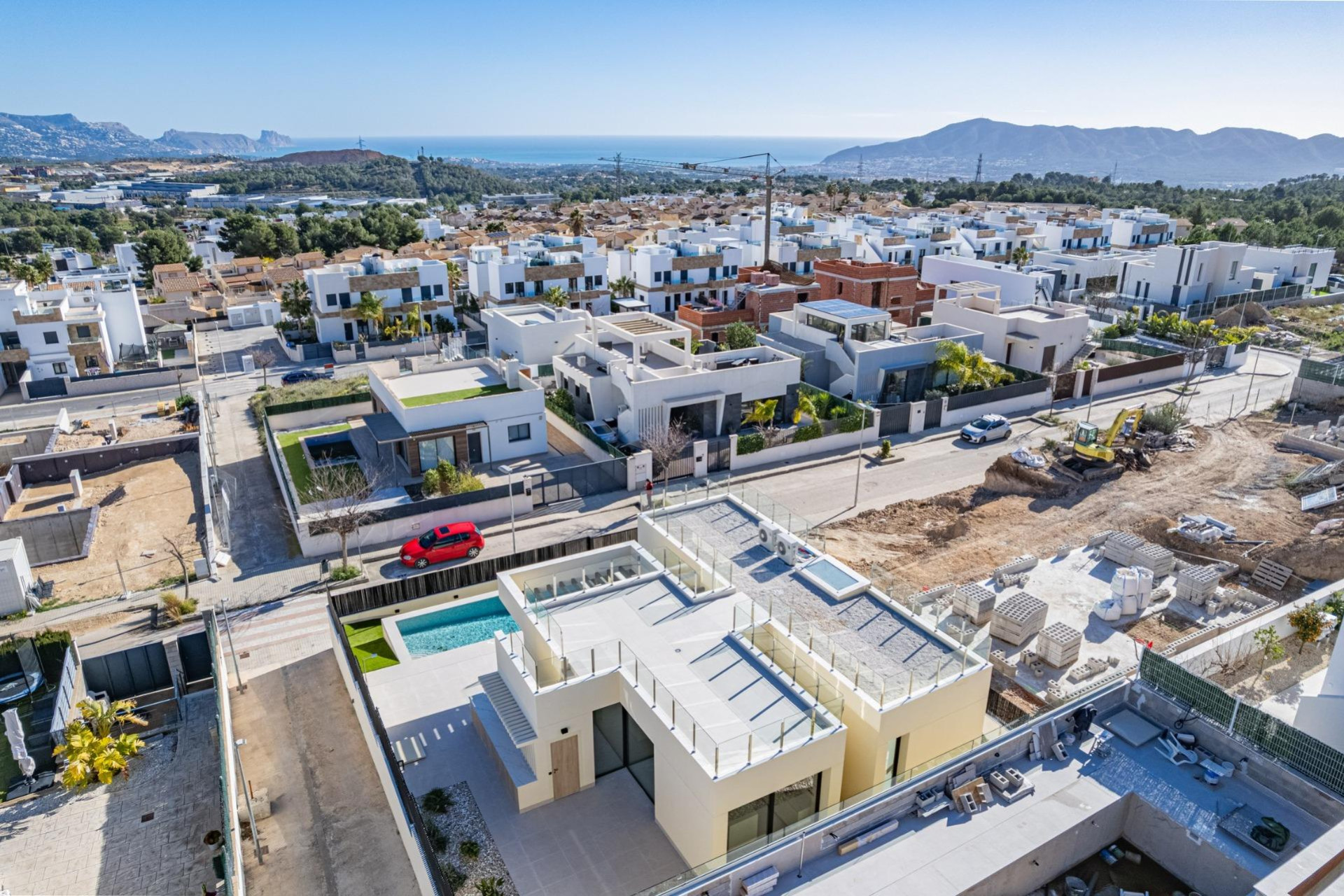 Nieuwbouw woningen - 3. Vrijstaande villa - Polop - Costa Blanca Noord