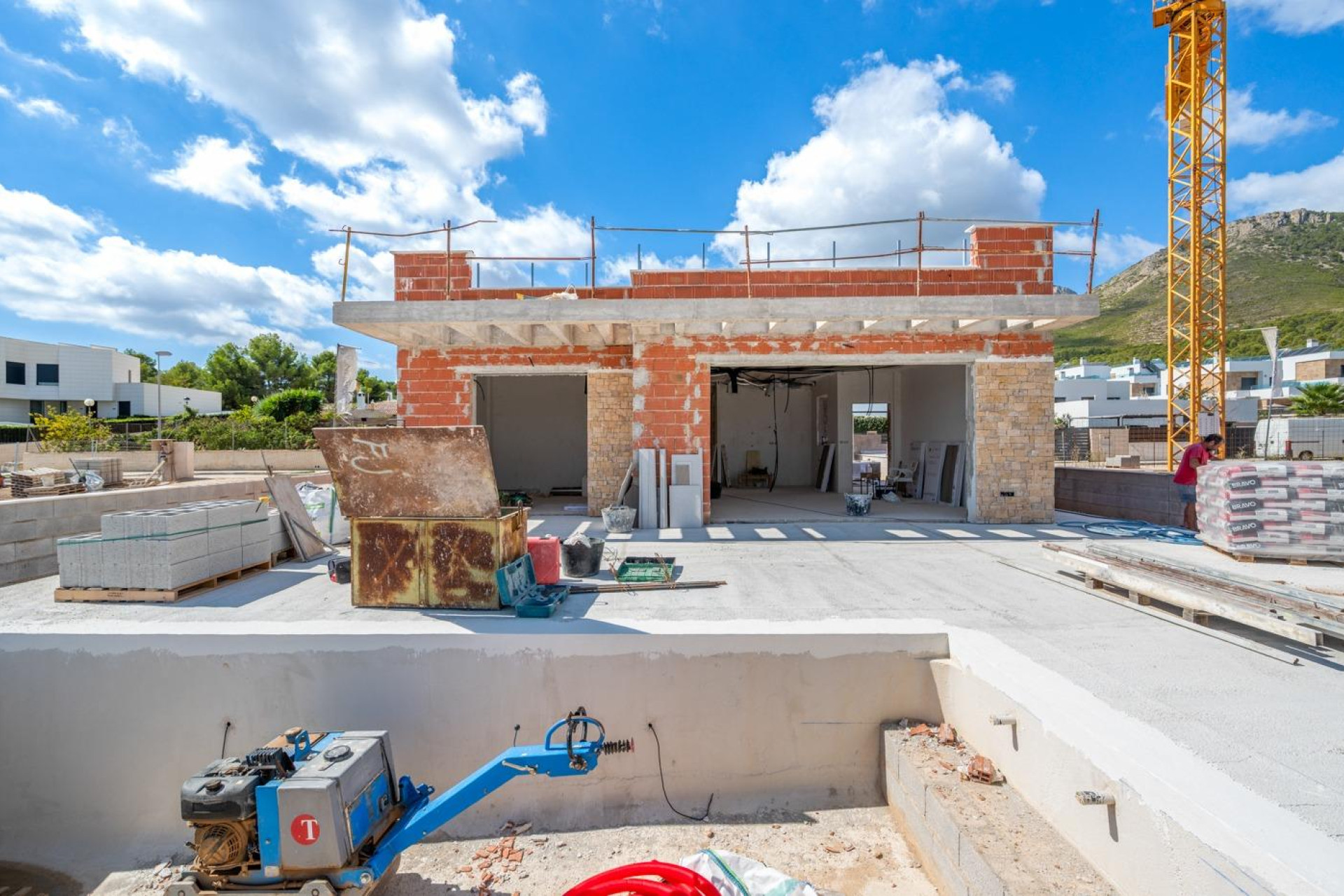 Nieuwbouw woningen - 3. Vrijstaande villa - Polop - Costa Blanca Noord